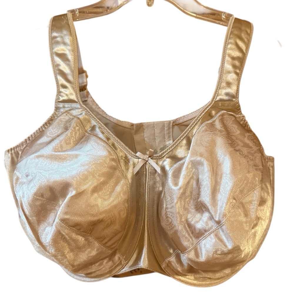 42DDD Bali Satin Tracings Bra Bali Satin Tracings Underwire Bra 3562 Beige